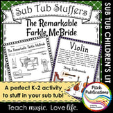 Music Sub Tub Stuffers: The Remarkable Farkle McBride Digital Resources